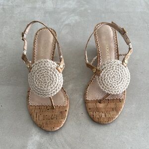 Jack Rogers Cork & Rope wedge Sandals